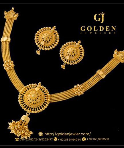 Necklacee Kanty 22krt Gold Jewellery Golden Necklacee Kanty 22krt Gold jewellers